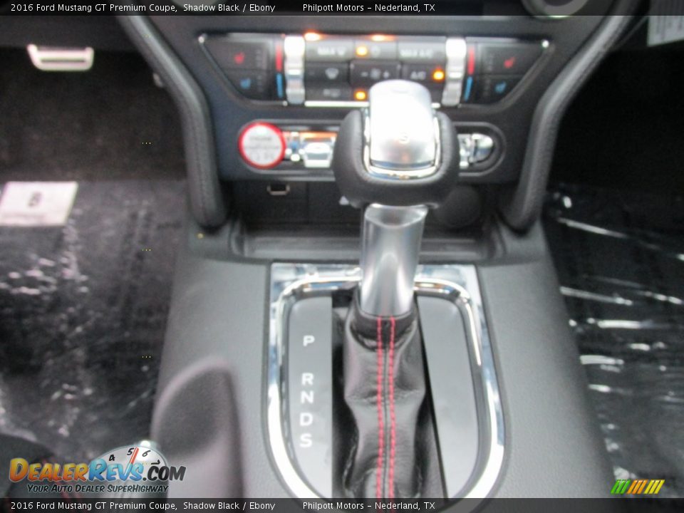 2016 Ford Mustang GT Premium Coupe Shadow Black / Ebony Photo #26