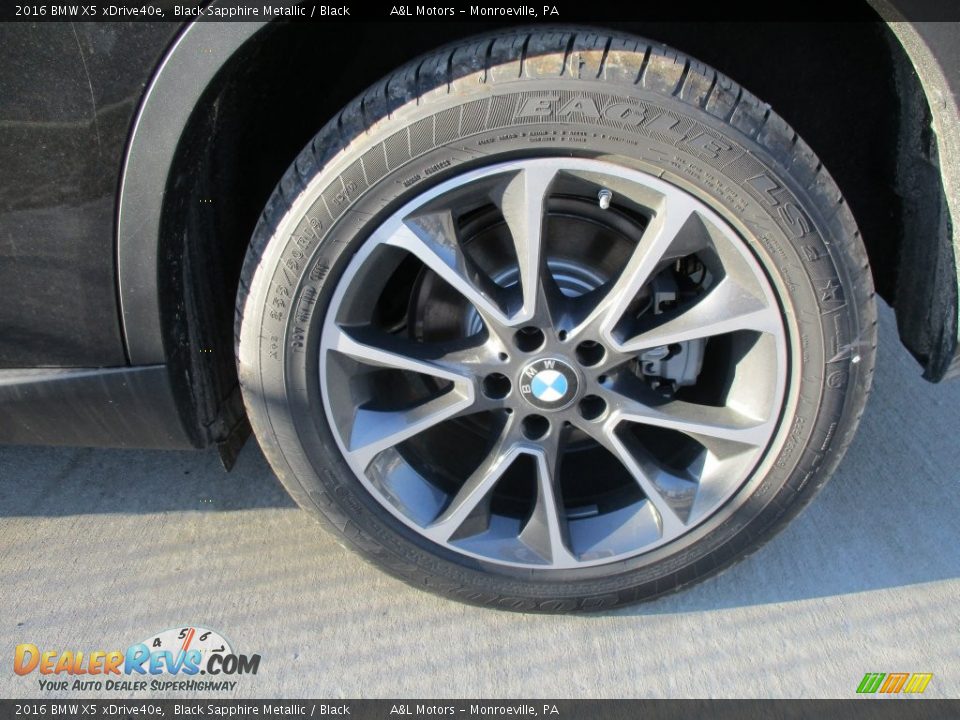 2016 BMW X5 xDrive40e Wheel Photo #3