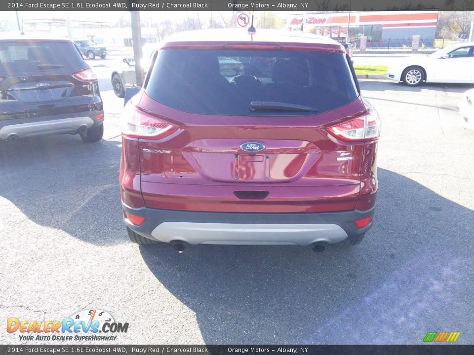 2014 Ford Escape SE 1.6L EcoBoost 4WD Ruby Red / Charcoal Black Photo #5