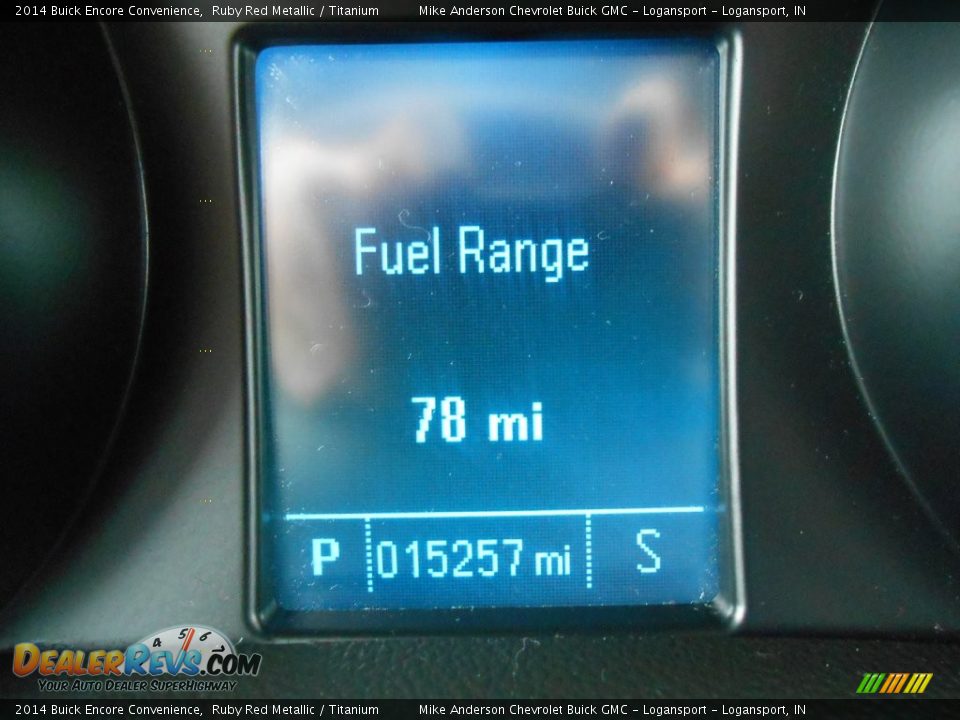 2014 Buick Encore Convenience Ruby Red Metallic / Titanium Photo #11