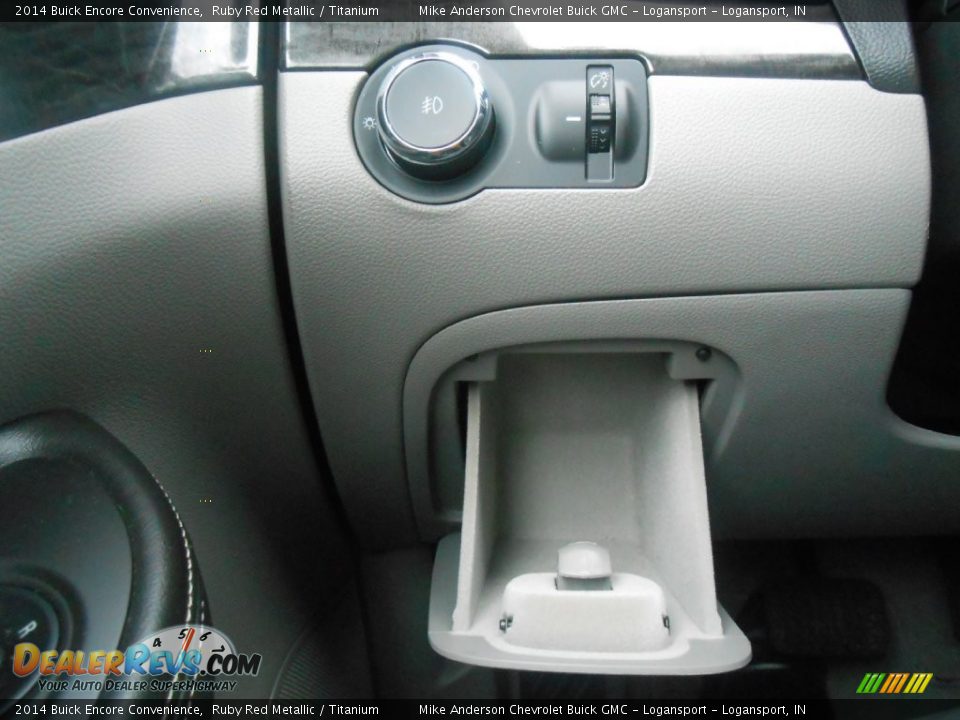 2014 Buick Encore Convenience Ruby Red Metallic / Titanium Photo #12
