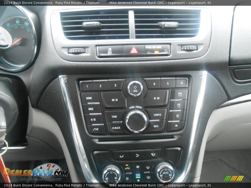 2014 Buick Encore Convenience Ruby Red Metallic / Titanium Photo #15