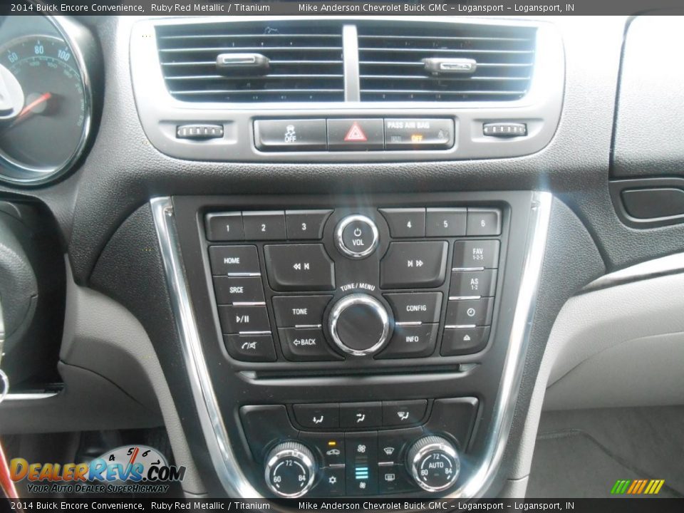 2014 Buick Encore Convenience Ruby Red Metallic / Titanium Photo #16