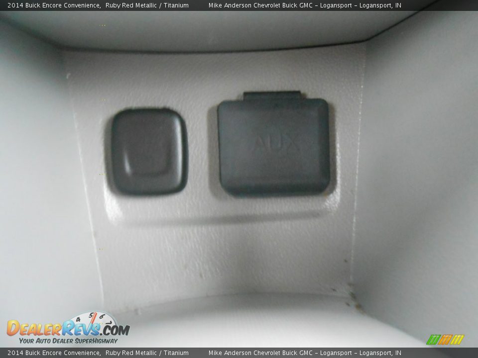2014 Buick Encore Convenience Ruby Red Metallic / Titanium Photo #19