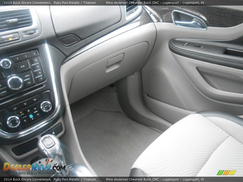 2014 Buick Encore Convenience Ruby Red Metallic / Titanium Photo #21