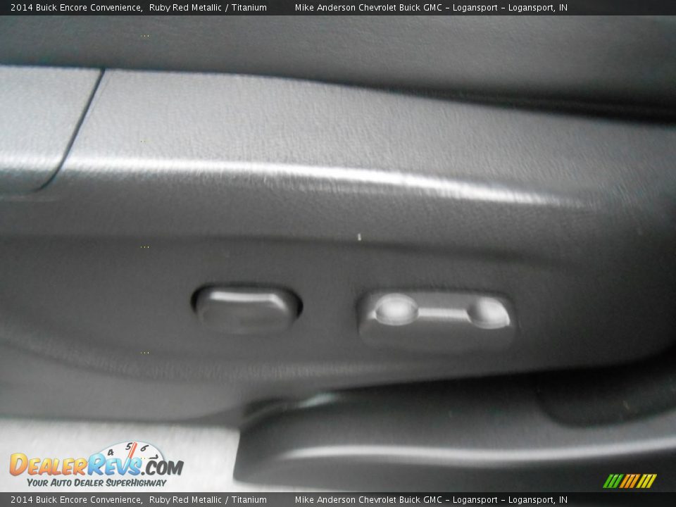2014 Buick Encore Convenience Ruby Red Metallic / Titanium Photo #23