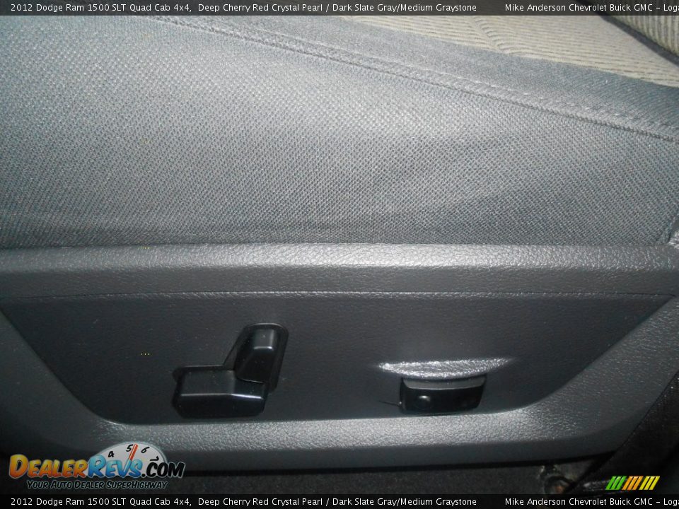 2012 Dodge Ram 1500 SLT Quad Cab 4x4 Deep Cherry Red Crystal Pearl / Dark Slate Gray/Medium Graystone Photo #22