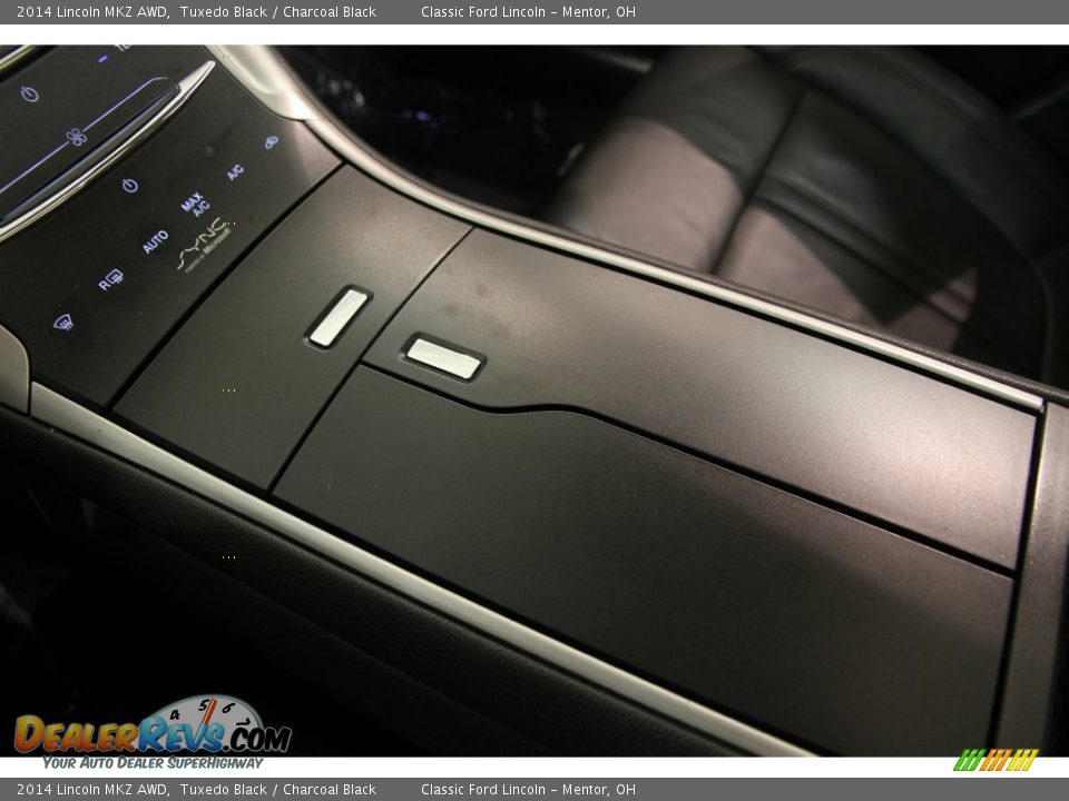 2014 Lincoln MKZ AWD Tuxedo Black / Charcoal Black Photo #12