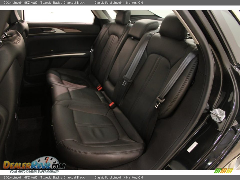 2014 Lincoln MKZ AWD Tuxedo Black / Charcoal Black Photo #16