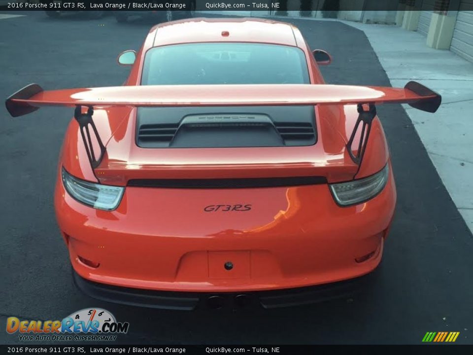 2016 Porsche 911 GT3 RS Lava Orange / Black/Lava Orange Photo #4