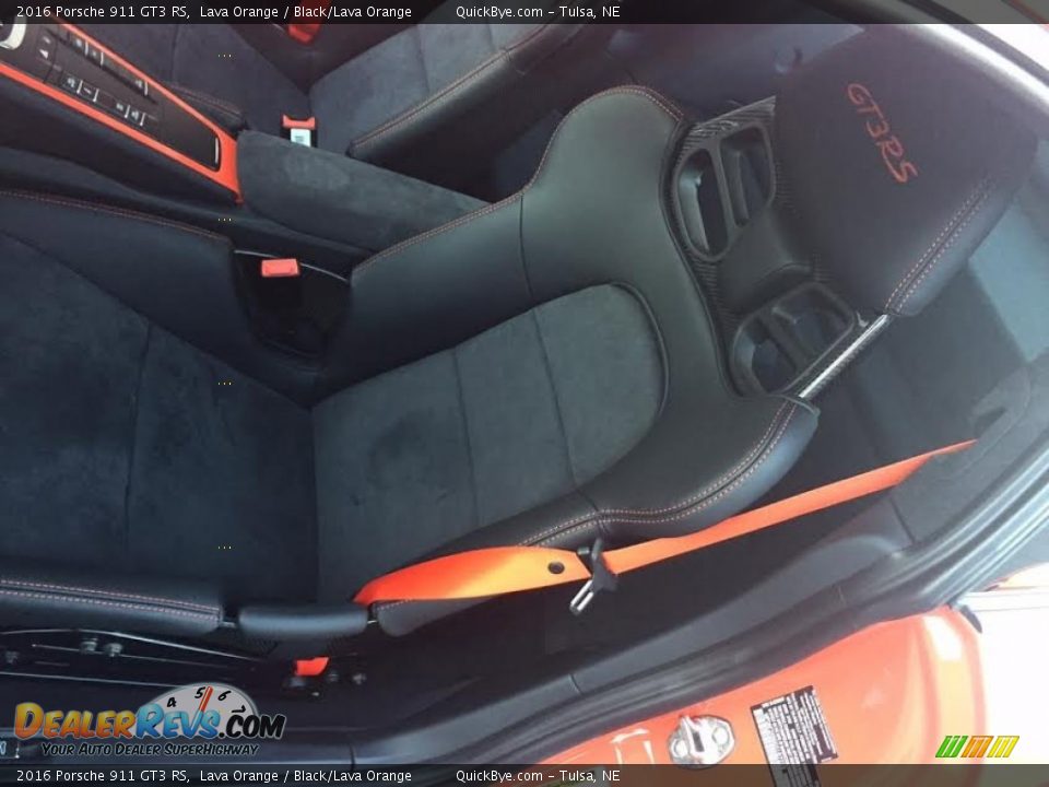 Front Seat of 2016 Porsche 911 GT3 RS Photo #8