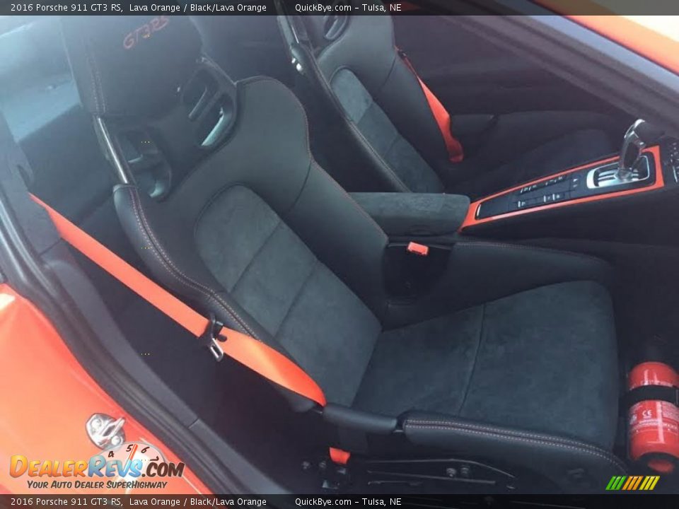 Front Seat of 2016 Porsche 911 GT3 RS Photo #11