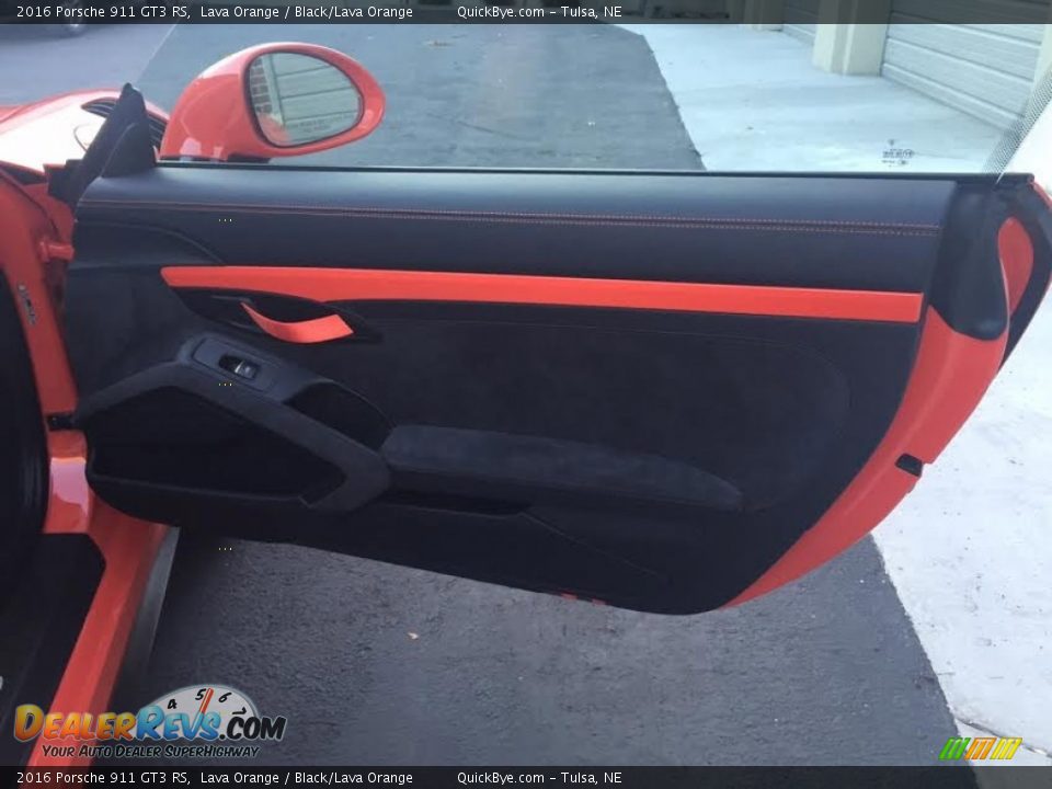 Door Panel of 2016 Porsche 911 GT3 RS Photo #13