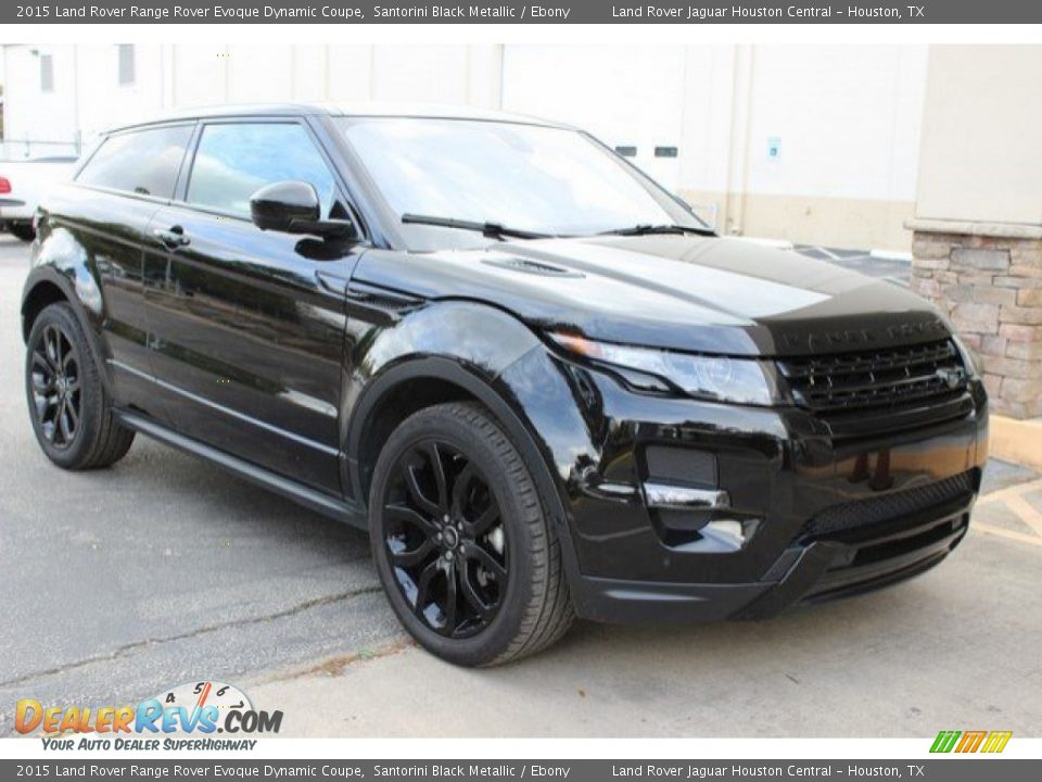 Front 3/4 View of 2015 Land Rover Range Rover Evoque Dynamic Coupe Photo #2