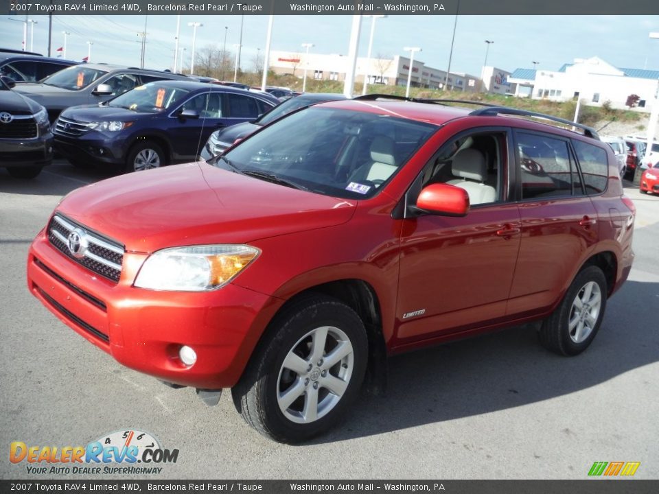 Front 3/4 View of 2007 Toyota RAV4 Limited 4WD Photo #4