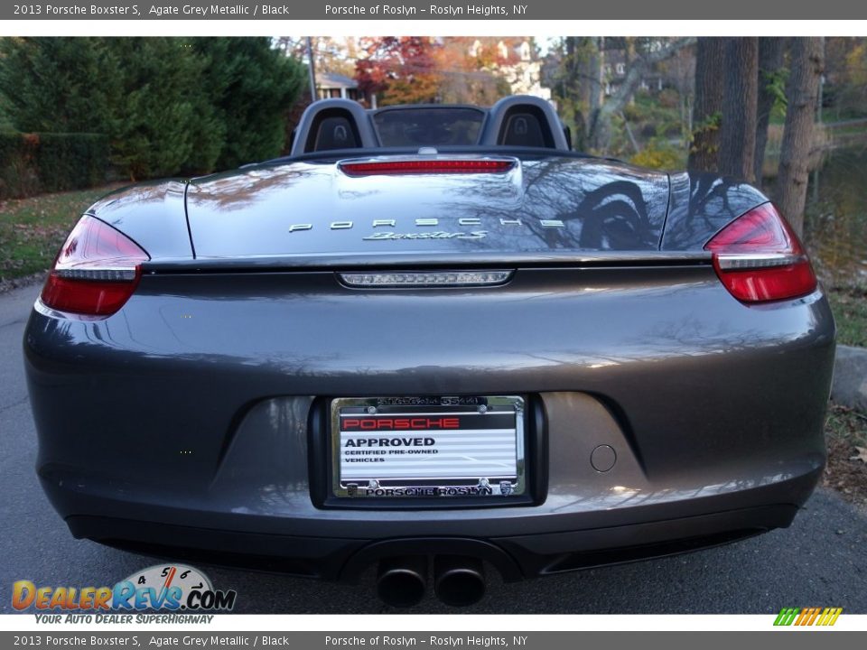 2013 Porsche Boxster S Agate Grey Metallic / Black Photo #5
