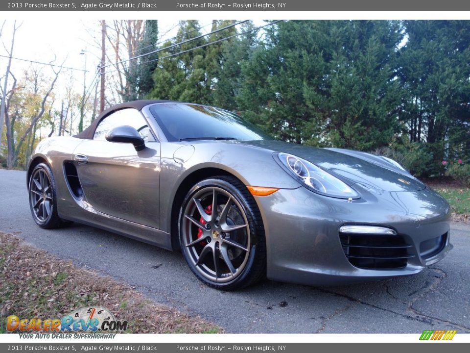 2013 Porsche Boxster S Agate Grey Metallic / Black Photo #8