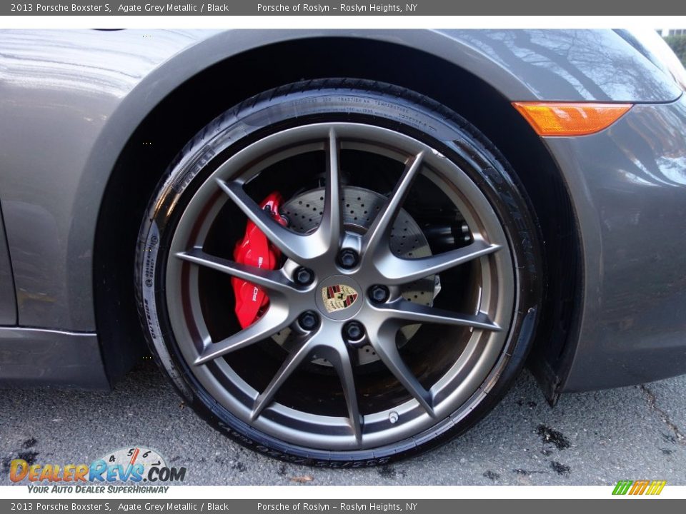 2013 Porsche Boxster S Agate Grey Metallic / Black Photo #9
