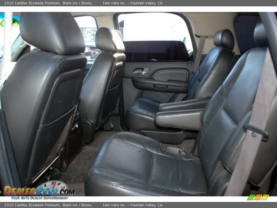 2010 Cadillac Escalade Premium Black Ice / Ebony Photo #16