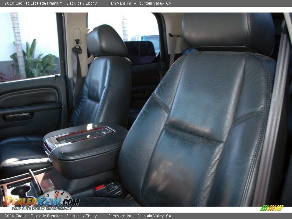 2010 Cadillac Escalade Premium Black Ice / Ebony Photo #24