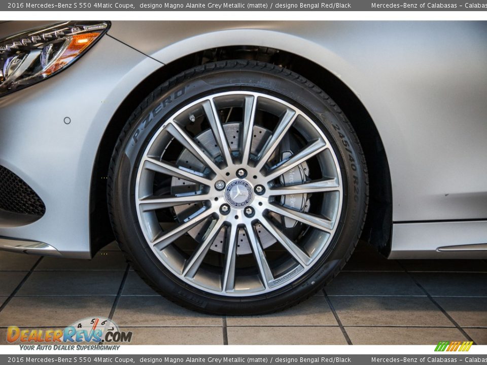 2016 Mercedes-Benz S 550 4Matic Coupe Wheel Photo #10