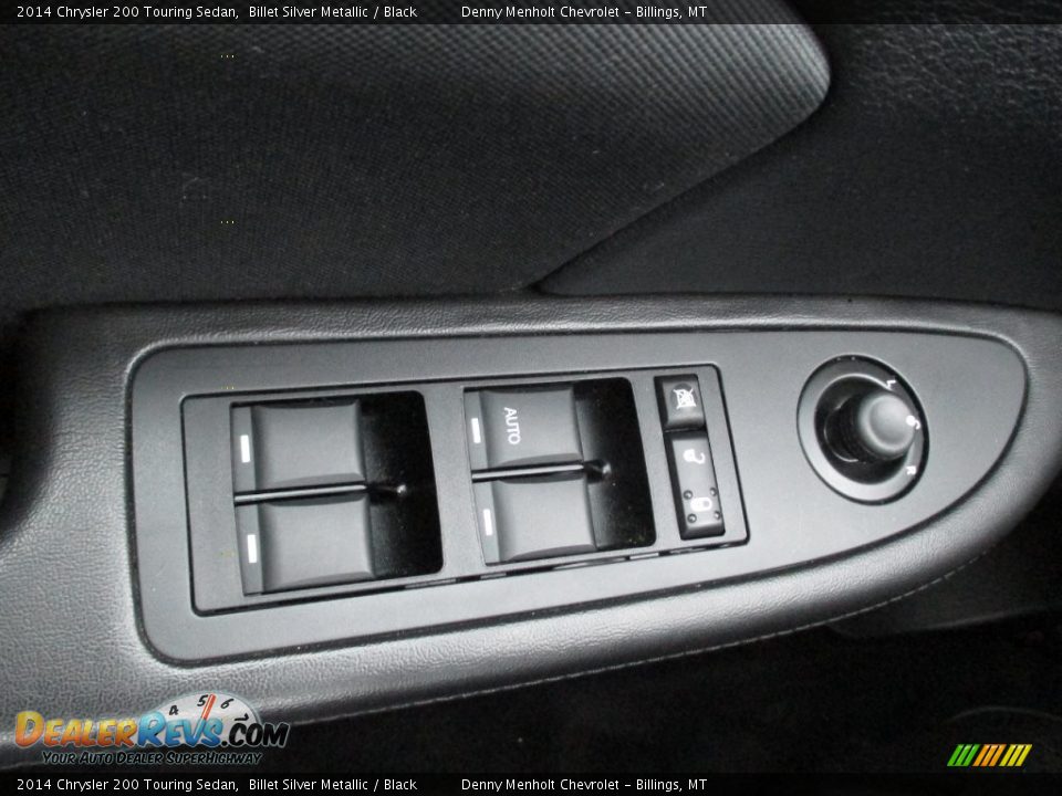 2014 Chrysler 200 Touring Sedan Billet Silver Metallic / Black Photo #15