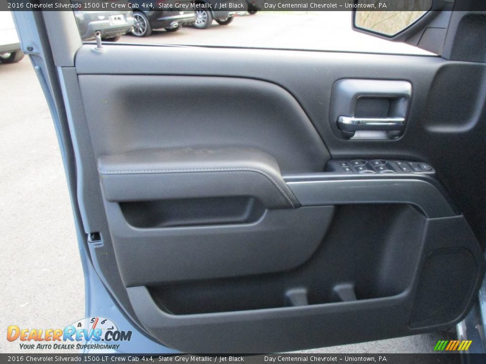 2016 Chevrolet Silverado 1500 LT Crew Cab 4x4 Slate Grey Metallic / Jet Black Photo #11
