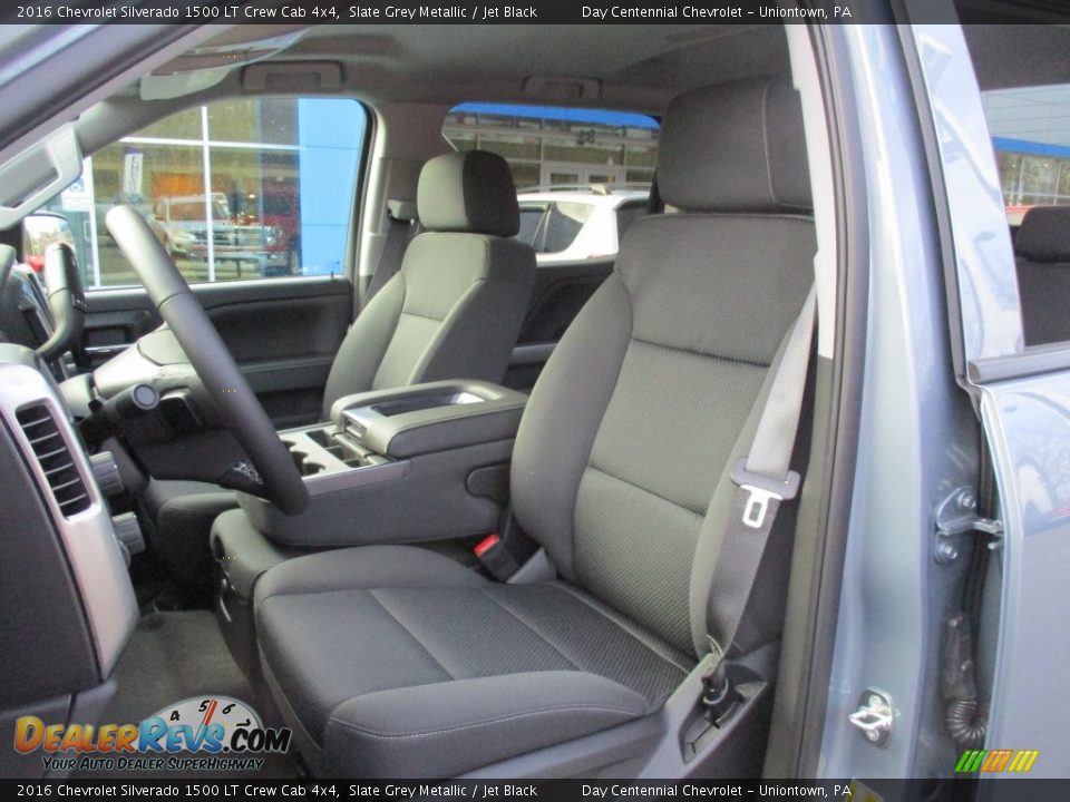 2016 Chevrolet Silverado 1500 LT Crew Cab 4x4 Slate Grey Metallic / Jet Black Photo #12