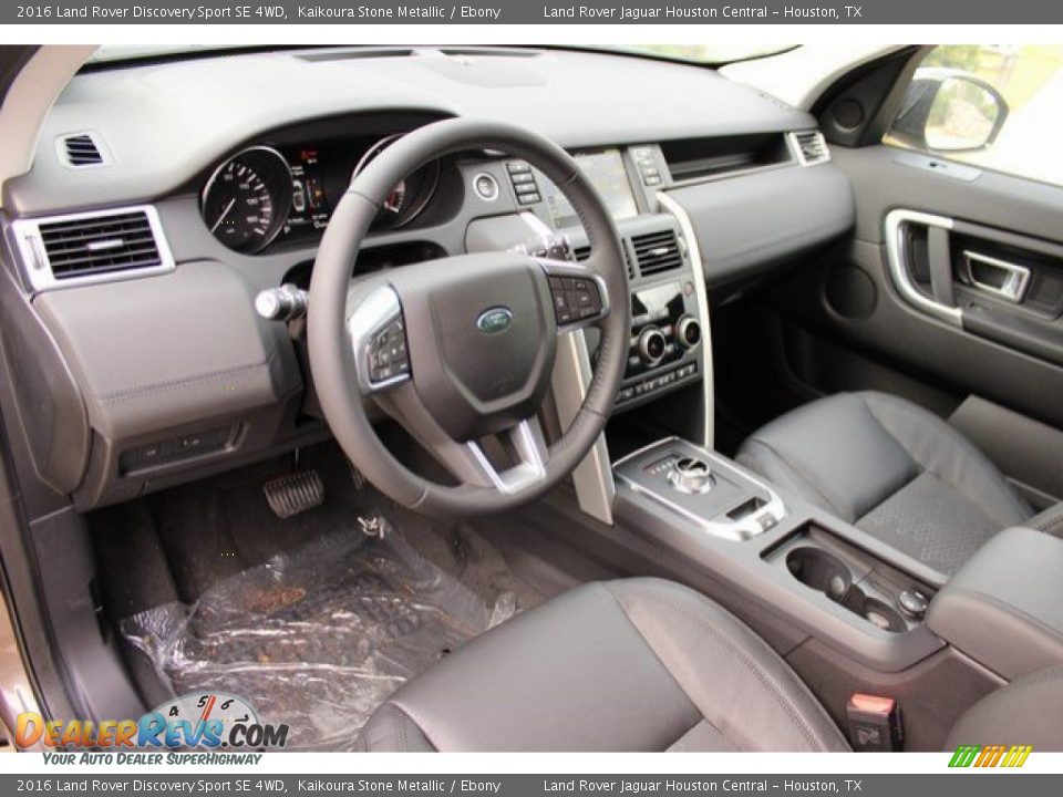 Ebony Interior - 2016 Land Rover Discovery Sport SE 4WD Photo #19
