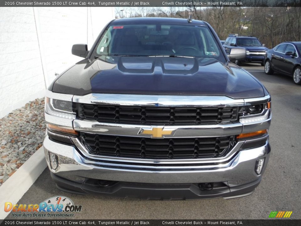 2016 Chevrolet Silverado 1500 LT Crew Cab 4x4 Tungsten Metallic / Jet Black Photo #5