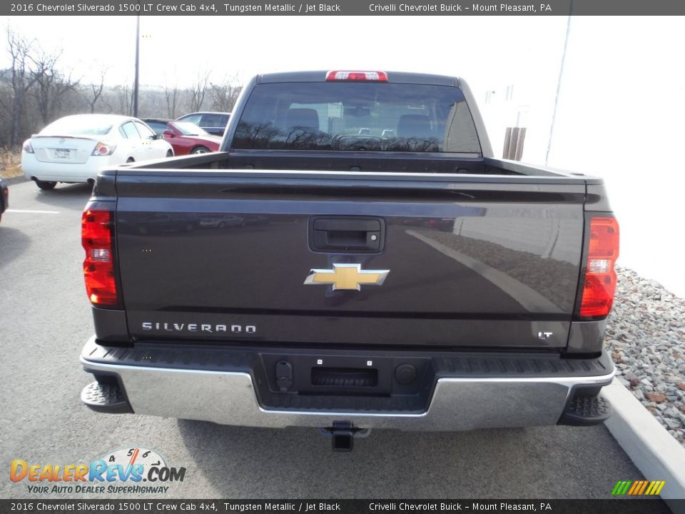 2016 Chevrolet Silverado 1500 LT Crew Cab 4x4 Tungsten Metallic / Jet Black Photo #7