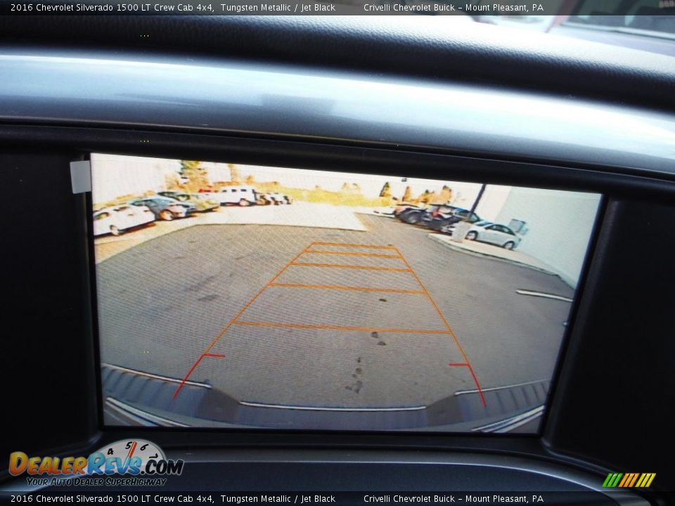 2016 Chevrolet Silverado 1500 LT Crew Cab 4x4 Tungsten Metallic / Jet Black Photo #15