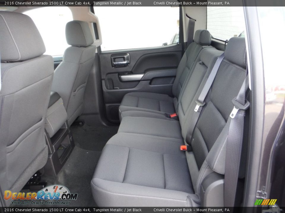 2016 Chevrolet Silverado 1500 LT Crew Cab 4x4 Tungsten Metallic / Jet Black Photo #18