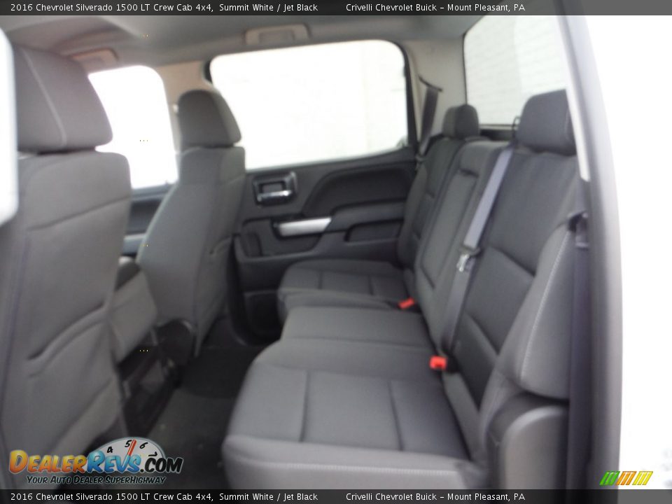2016 Chevrolet Silverado 1500 LT Crew Cab 4x4 Summit White / Jet Black Photo #18