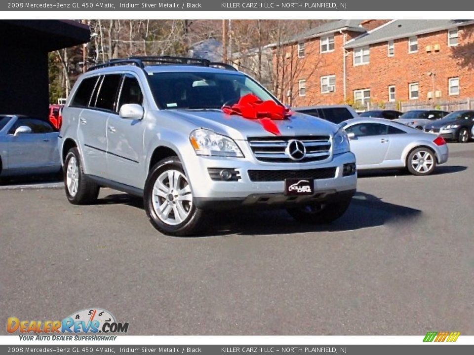 2008 Mercedes-Benz GL 450 4Matic Iridium Silver Metallic / Black Photo #1