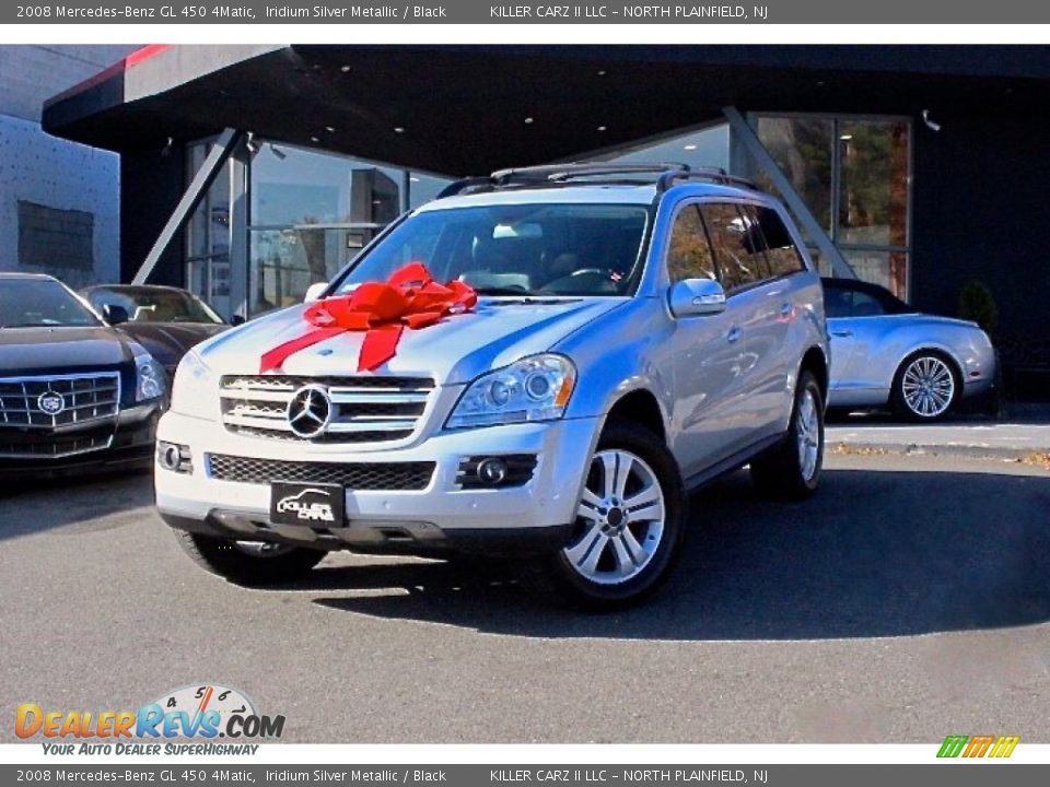 2008 Mercedes-Benz GL 450 4Matic Iridium Silver Metallic / Black Photo #3