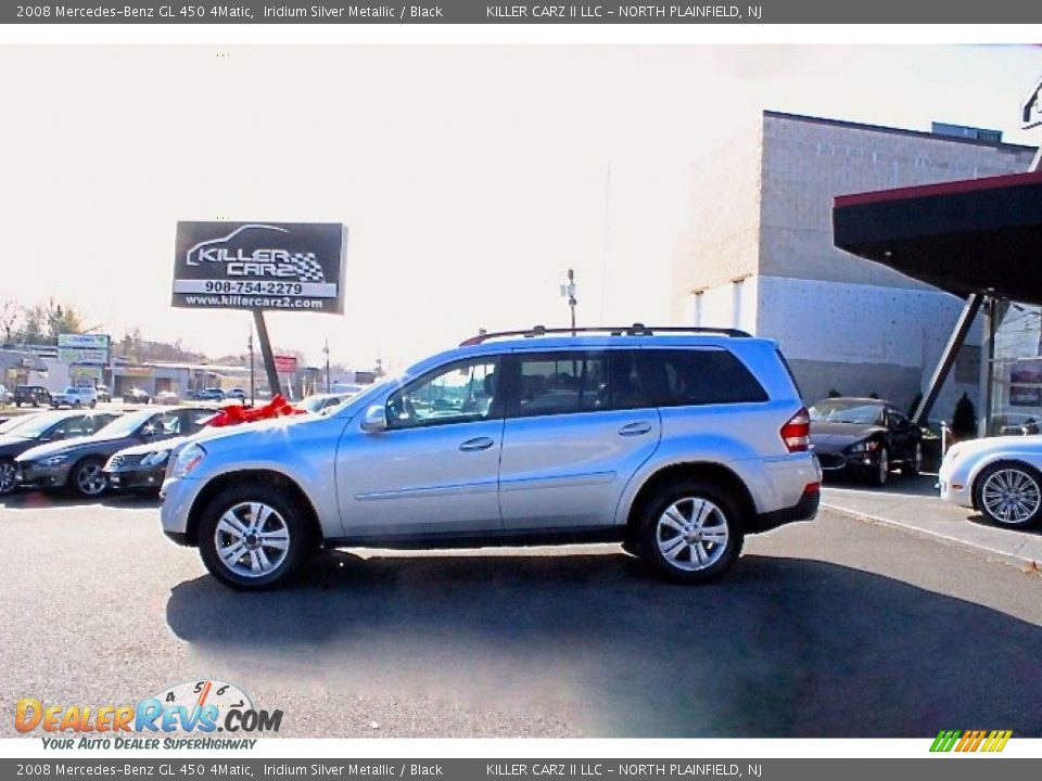 2008 Mercedes-Benz GL 450 4Matic Iridium Silver Metallic / Black Photo #4