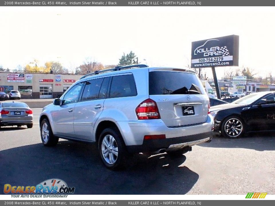 2008 Mercedes-Benz GL 450 4Matic Iridium Silver Metallic / Black Photo #5