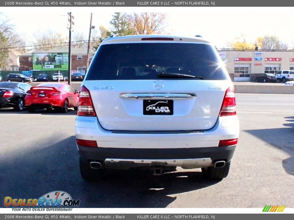 2008 Mercedes-Benz GL 450 4Matic Iridium Silver Metallic / Black Photo #6