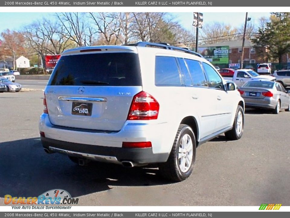 2008 Mercedes-Benz GL 450 4Matic Iridium Silver Metallic / Black Photo #7