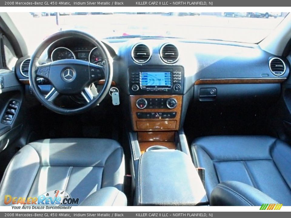 2008 Mercedes-Benz GL 450 4Matic Iridium Silver Metallic / Black Photo #8