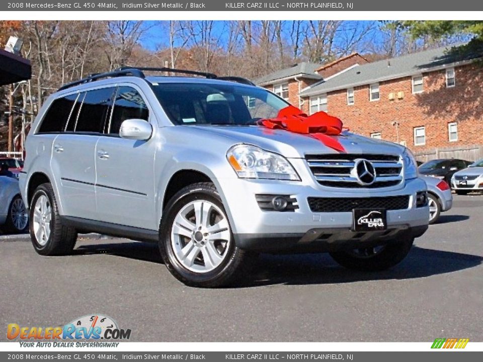 2008 Mercedes-Benz GL 450 4Matic Iridium Silver Metallic / Black Photo #11