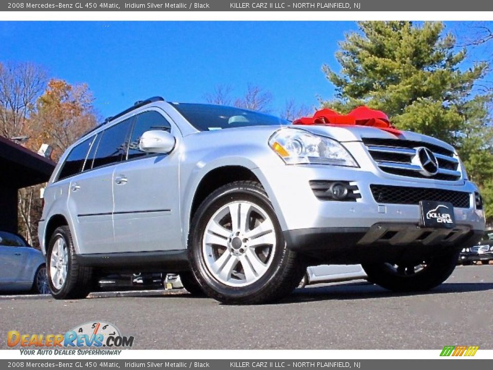 2008 Mercedes-Benz GL 450 4Matic Iridium Silver Metallic / Black Photo #12