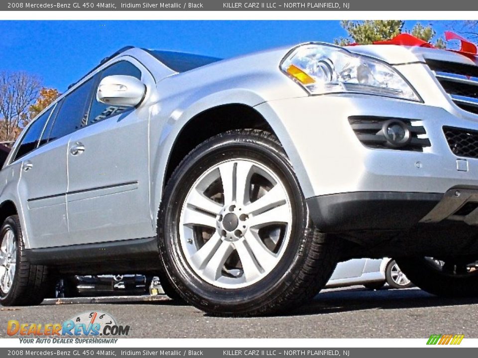 2008 Mercedes-Benz GL 450 4Matic Iridium Silver Metallic / Black Photo #13