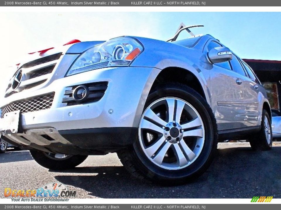 2008 Mercedes-Benz GL 450 4Matic Iridium Silver Metallic / Black Photo #15