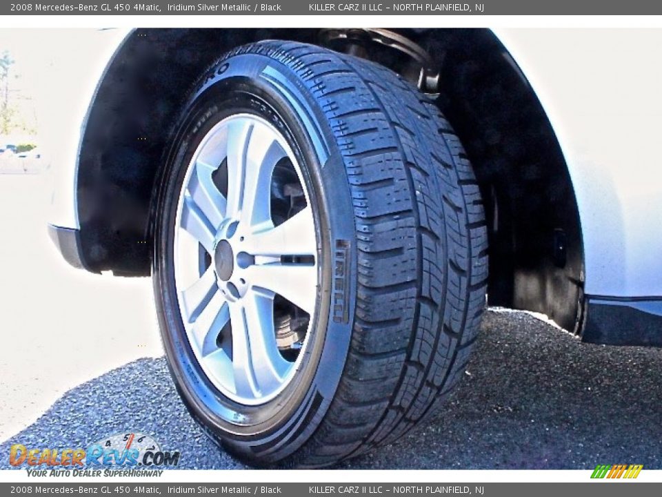 2008 Mercedes-Benz GL 450 4Matic Iridium Silver Metallic / Black Photo #16