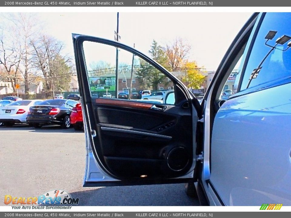2008 Mercedes-Benz GL 450 4Matic Iridium Silver Metallic / Black Photo #18