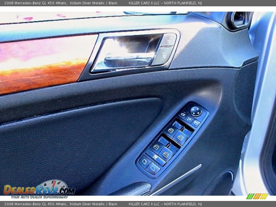2008 Mercedes-Benz GL 450 4Matic Iridium Silver Metallic / Black Photo #19