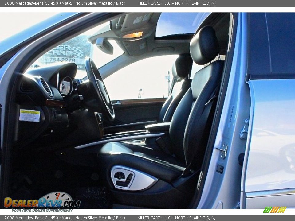 2008 Mercedes-Benz GL 450 4Matic Iridium Silver Metallic / Black Photo #21