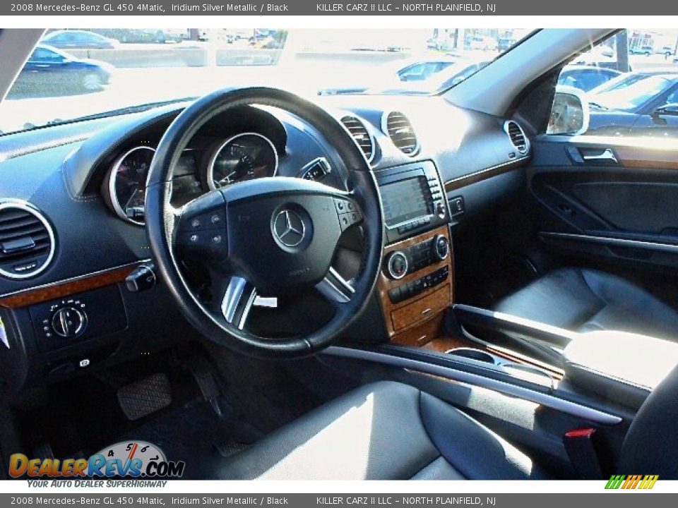 2008 Mercedes-Benz GL 450 4Matic Iridium Silver Metallic / Black Photo #22